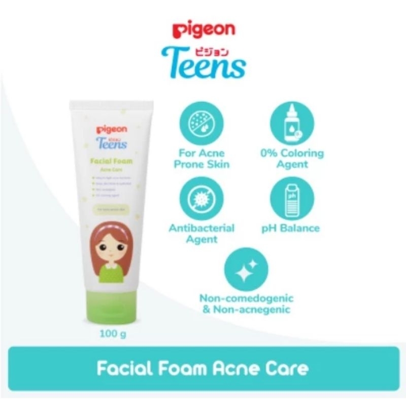 Facial foam pigeon