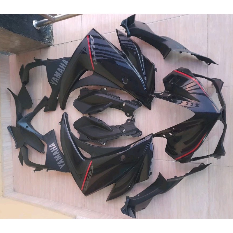 FAIRING YAMAHA R25 OLD FULL SET ORIGINAL+ WINDSHIELD YAMAHA R25 ORIGINAL