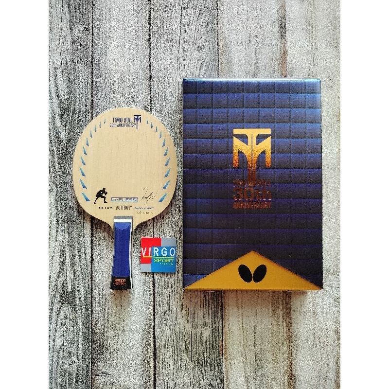 Butterfly TimoBoll ALC 30th Anniversary kayu bet pingpong 100%Original