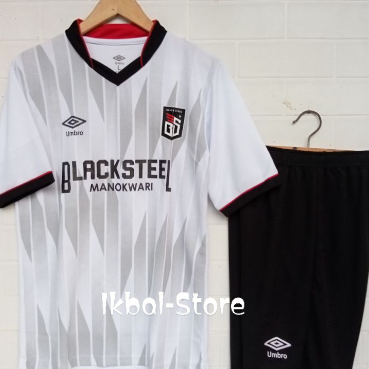 Best Seller Jersey futsal Manokwari Balck steel Jersey setelan terbaru