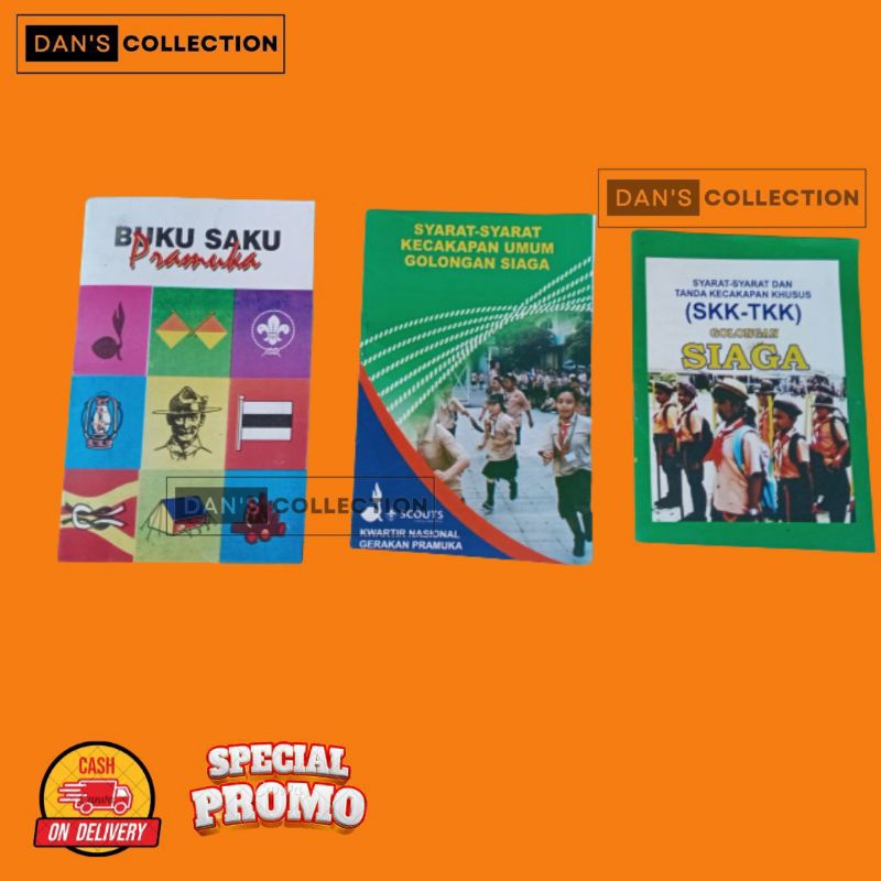 Paket Promo Buku Pramuka (Buku Saku, SKU dan SKK TKK)