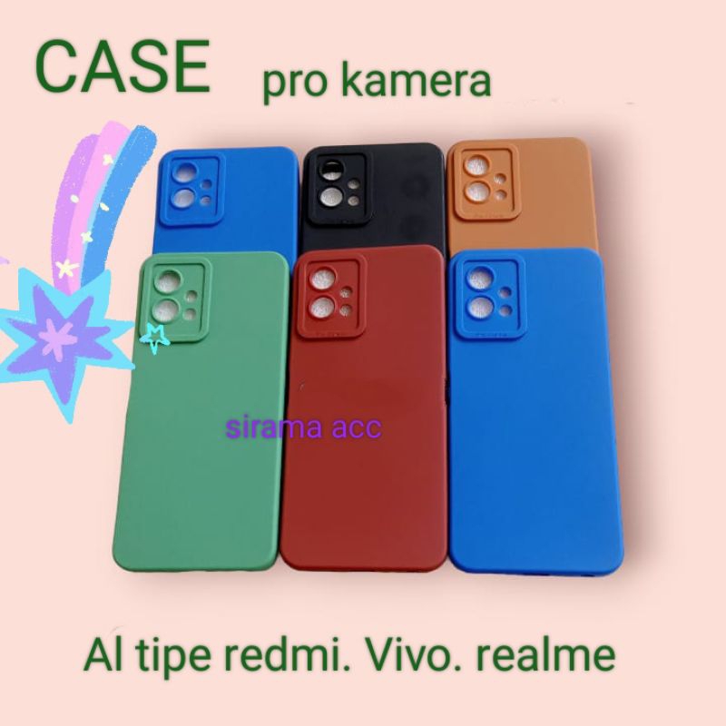 CASE PRO KAMERA VIVO T1/ Y75/ REAL/ 9/ 9PRO PELINDUNG KAMERA