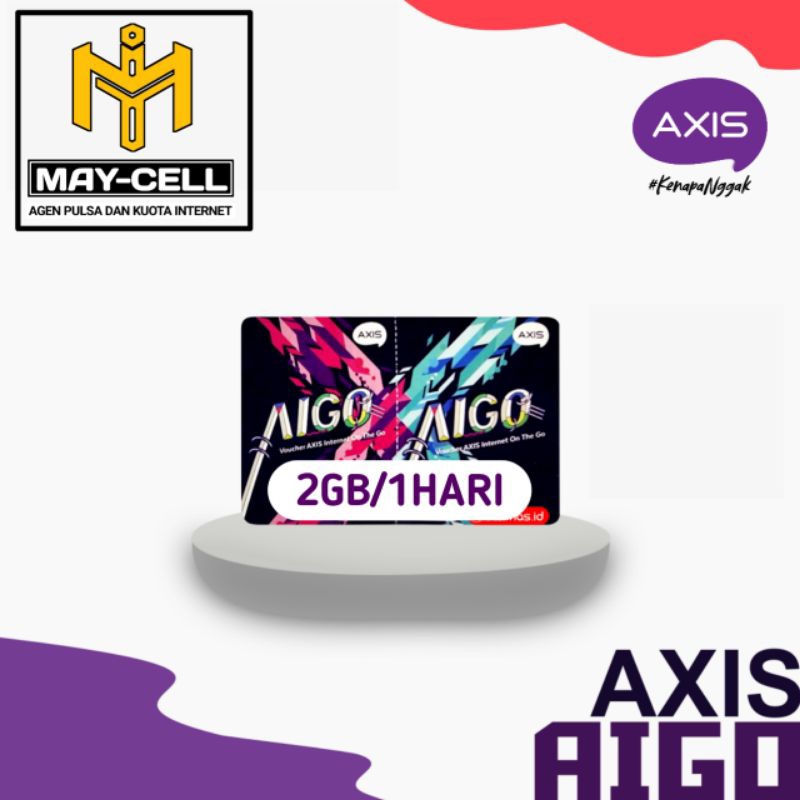 VOUCHER AXIS  2GB 1HARI BRONET AIGO MINI NASIONAL