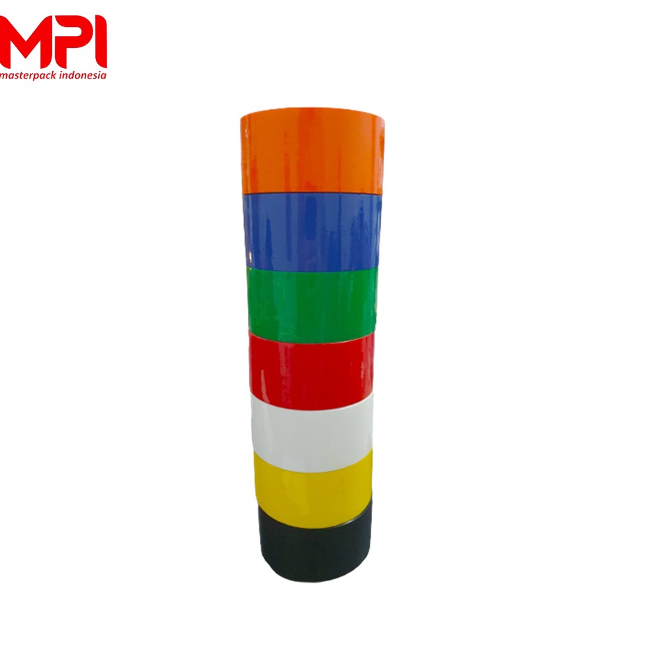 

Hot Sale LAKBAN WARNA WARNI 45MM X 50 METER MASTER PACK INDONESIA