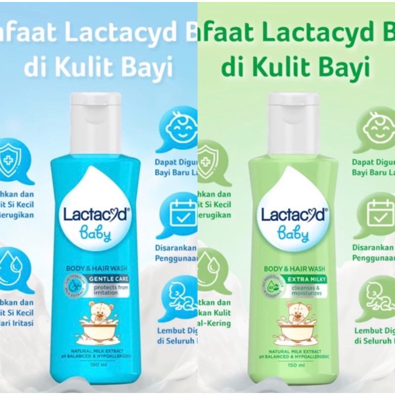 lactacyd baby and hair wash extra milky -60 ml lactacyd baby wash and shampoo gentle care -actacyd b