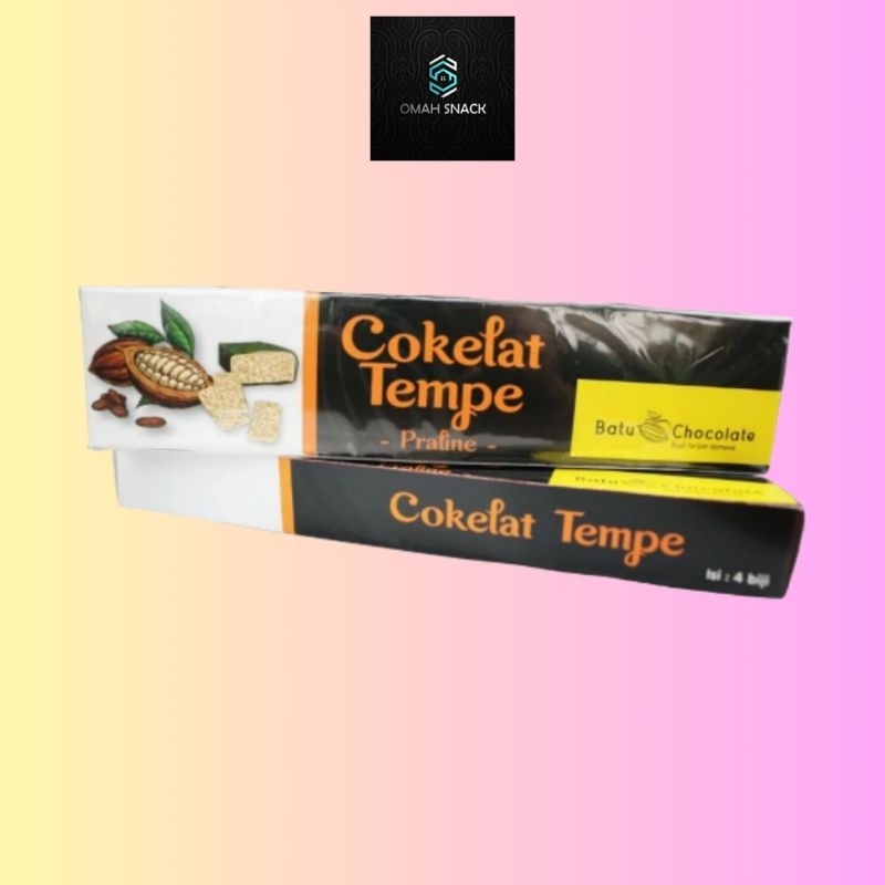 

SNACK COKELAT TEMPE PRALINE ISI 4 BIJI CAMILAN KEKINIAN ENAK MURAH OLEH-OLEH KHAS BATU MALANG