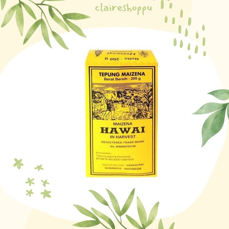 

TEPUNG MAIZENA HAWAI 200G