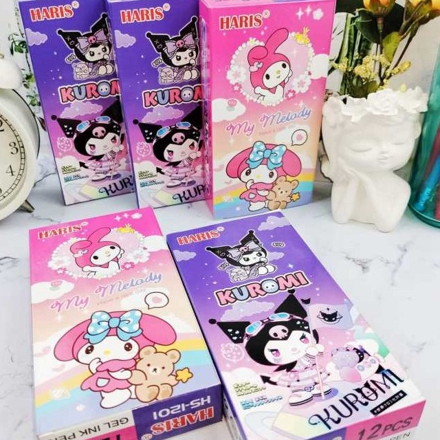 

Terkini (12Pcs) Pulpen Fancy Karakter Lucu / Pen Gel Motif Cewe Cowo