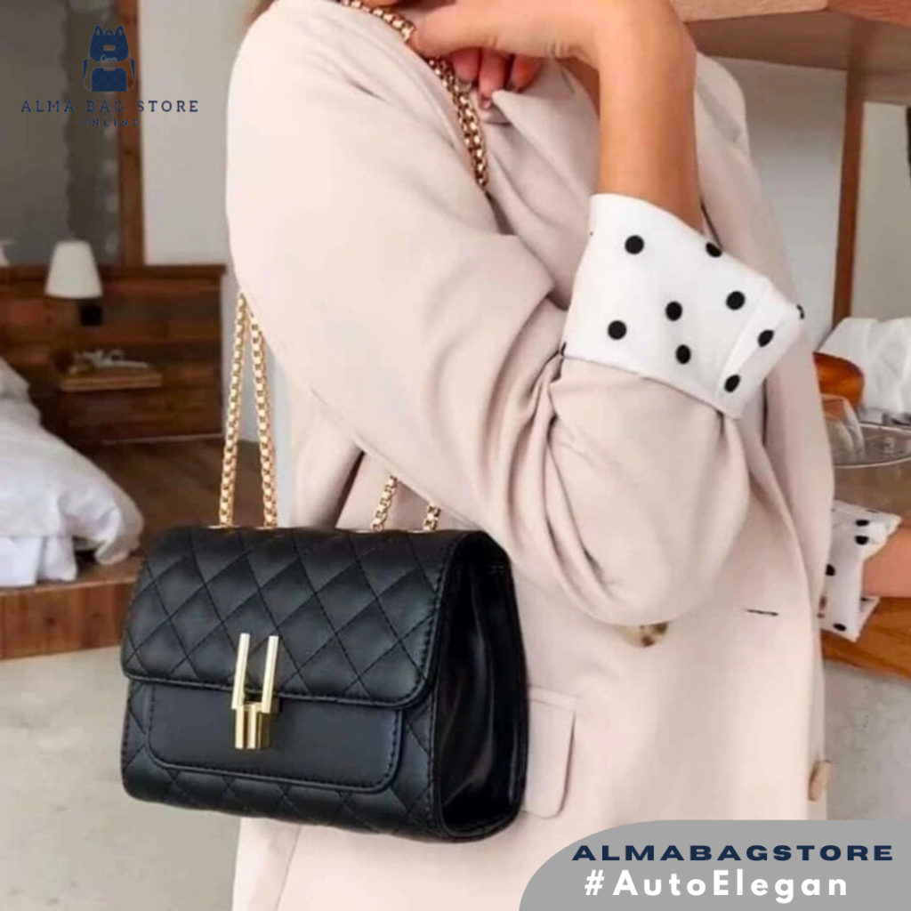 Tas Selempang Bahu Wanita Tas Pesta Casual Wanita Tas Kondangan Elegan Anak Muda Kekinian Trendi Tal