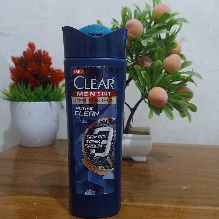 Clear Men 3in1 active clean 160ml
