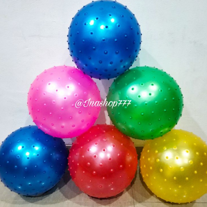 Seller Mainan Bola Karet Duri / (SNI) Bola Duri 30 CM Best Terlaris