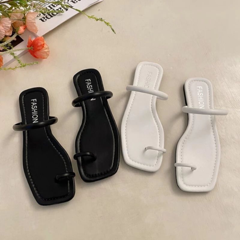AFS - APRILLIA Sandal Flat Wanita - Sandal Flat Wanita Kekinian