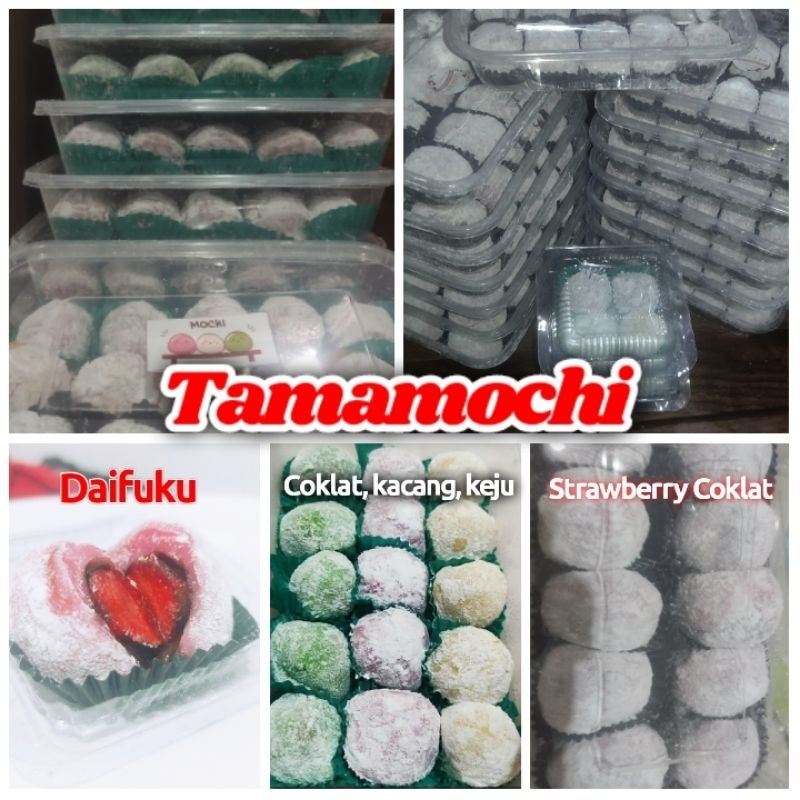 

Mochi strawberry coklat
