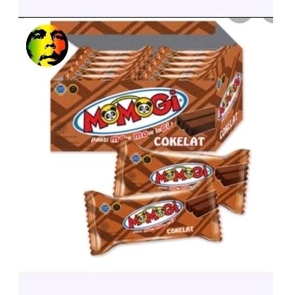 

Momogi stick snack coklat box 10s