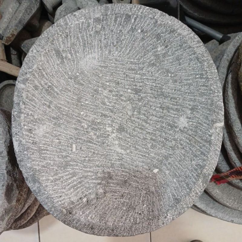 BATU LADO ASLI PADANG 30cm / COBEK BATU ASLLI