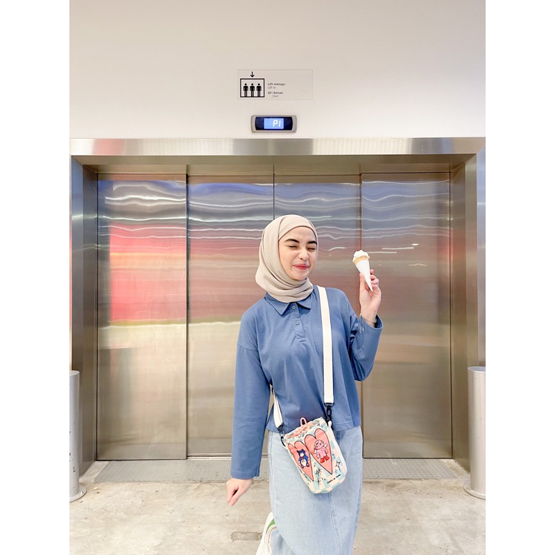 Upeu.clo Talula shirt/polo shirt/kaos polo wanita/kaos polo/polo crop/basic top