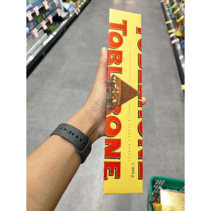 Toblerone Jumbo 360g with Honey and Almond Nougat