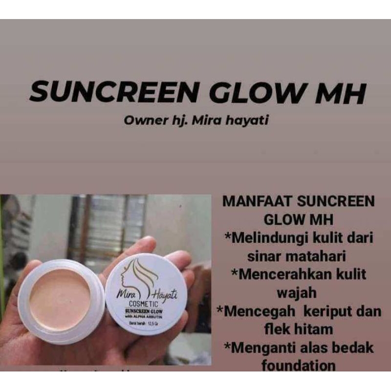 MH SUNSCREEN GLOW WHITE
