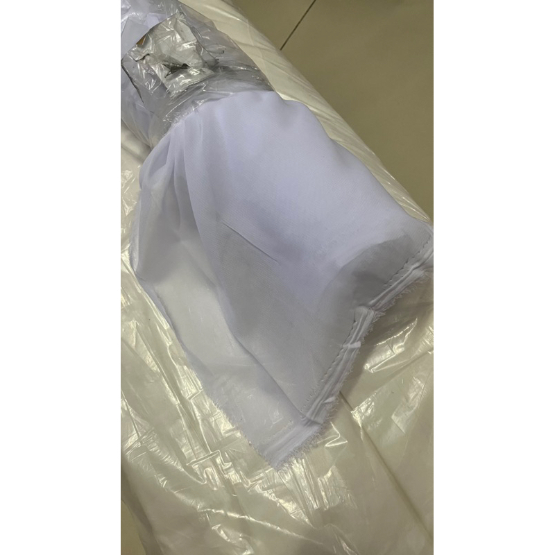 Kain Chiffon Kain sifon kain cifon kain sipon Kain saringan tahu kain putih Kain dingin kain sejuk K
