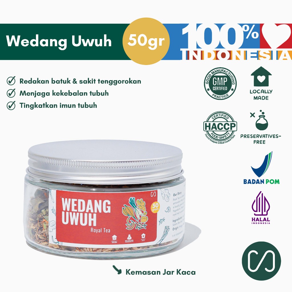 

Sustaination Premium Royal Tisane - Wedang Uwuh 50gr