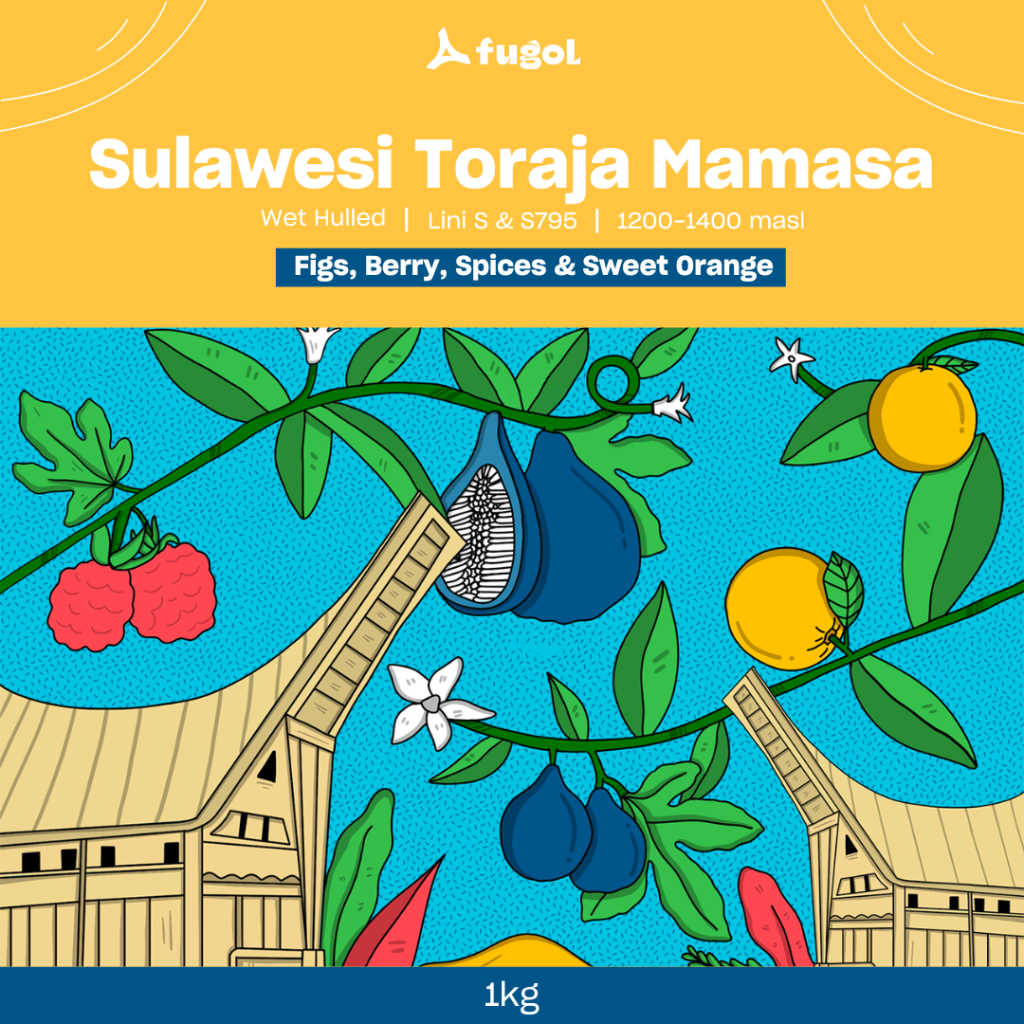 

TORAJA MAMASA FIGS (1 KG) Biji Kopi Arabika Single Origin Specialty Coffee