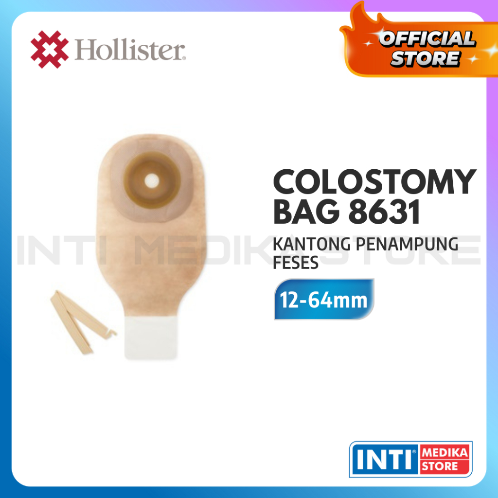 HOLLISTER - Kantong Kolostomi Dewasa | Colostomy Bag 8631