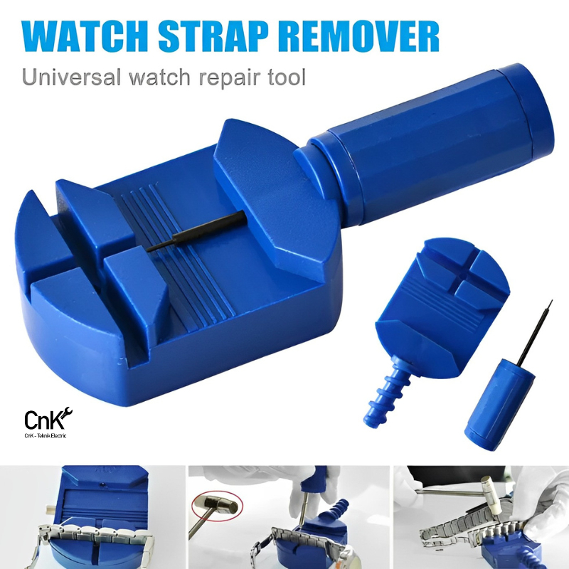 ALAT PEMBUKA RANTAI JAM PLASTIK MURAH biru