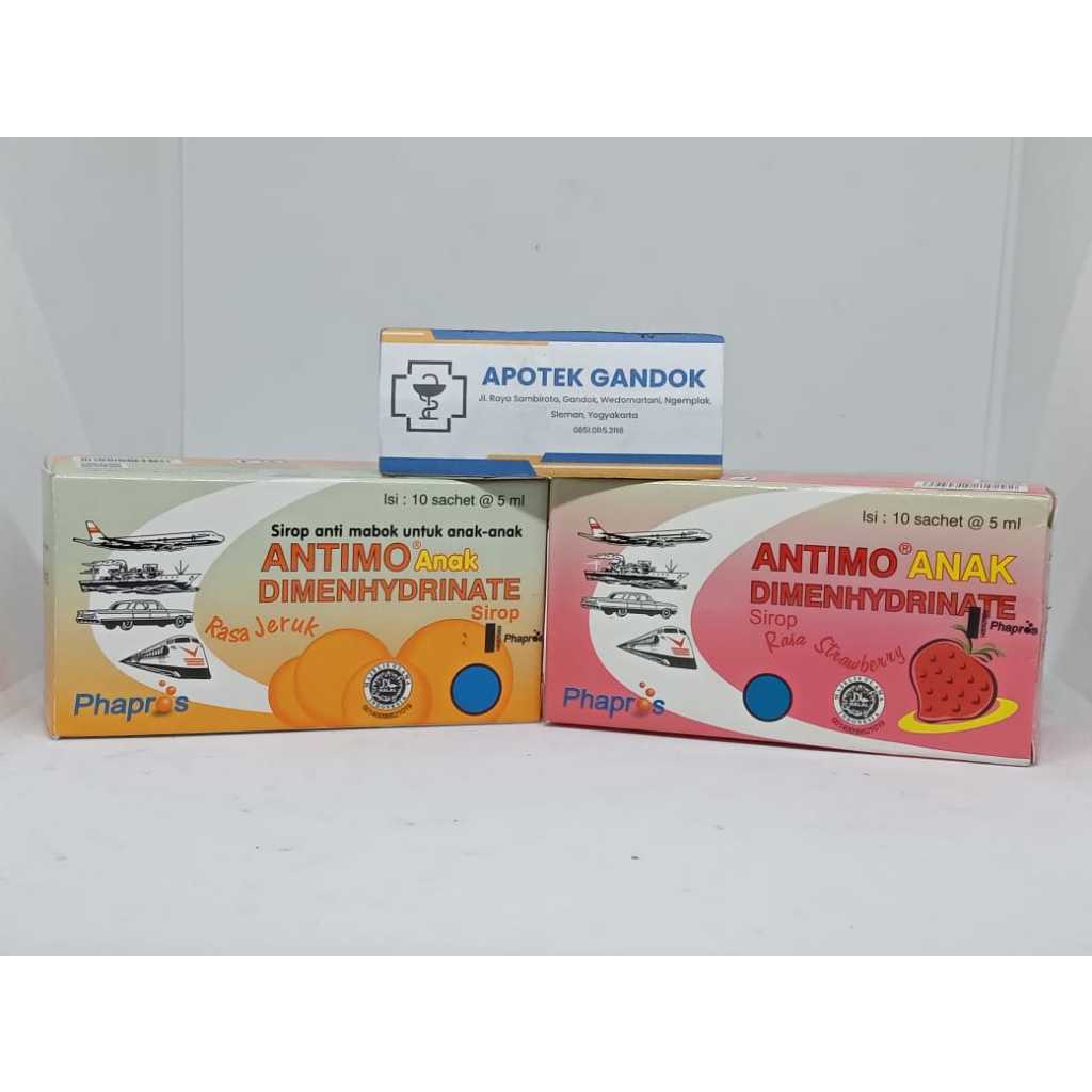 Antimo sachet obat anti mabuk mual muntah anak