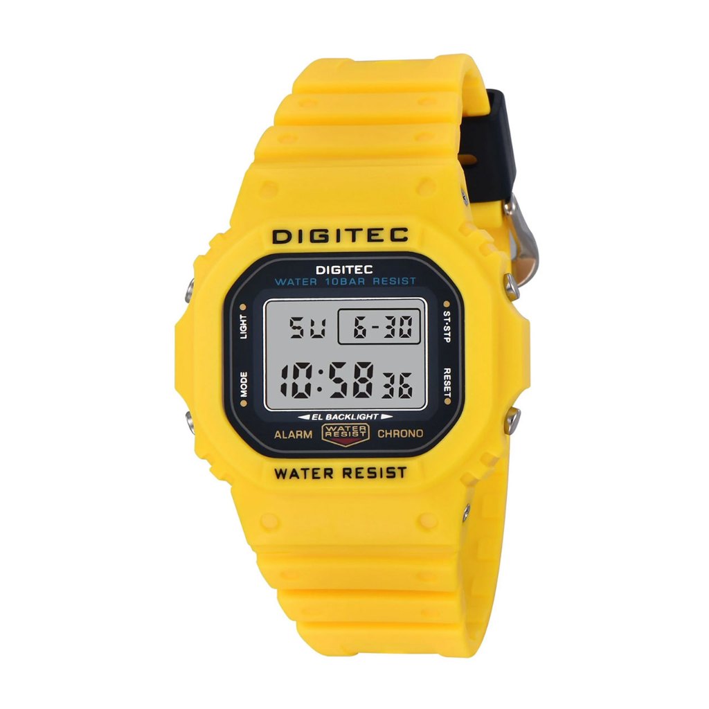 Jam Tangan Pria Digital Digitec MDG-6024T-YL-4W Original Garansi Resmi