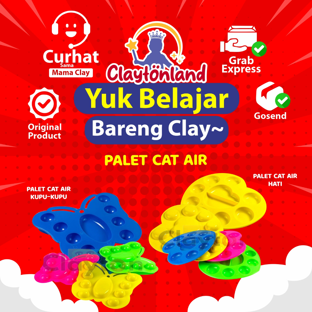 

PALET CAT AIR / PIRING CAT AIR / TEMPAT CAT AIR (1 PCS)