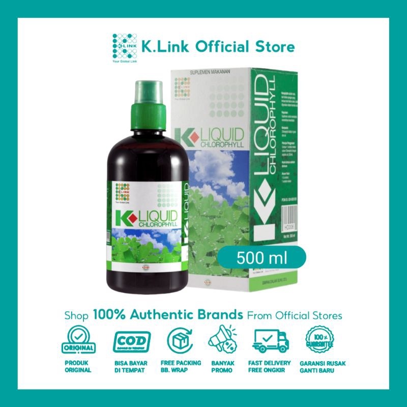 Klorofil Original Liquid Chlorophyl K Link Klink Official Store