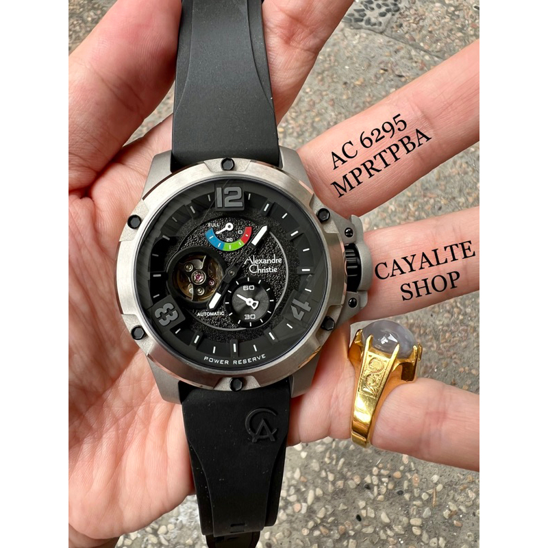 Alexandre Christie 6295 MPRTPBA Black Hitam Limited Edition 10050 peaces