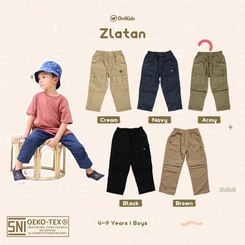 ovikids zlatan. celana anak laki-laki