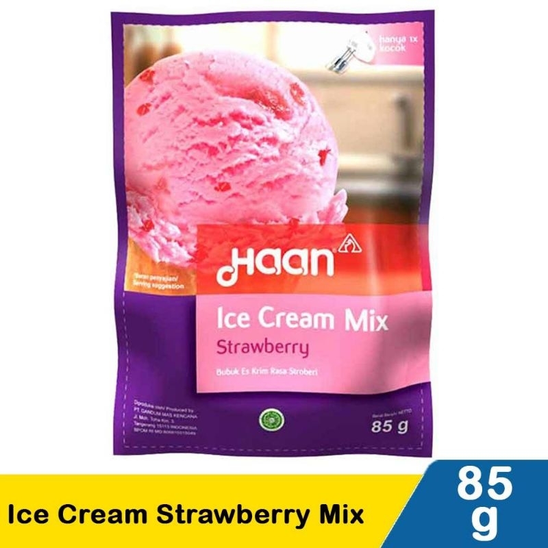 

Haan Ice Cream Mix Strawberry 85G