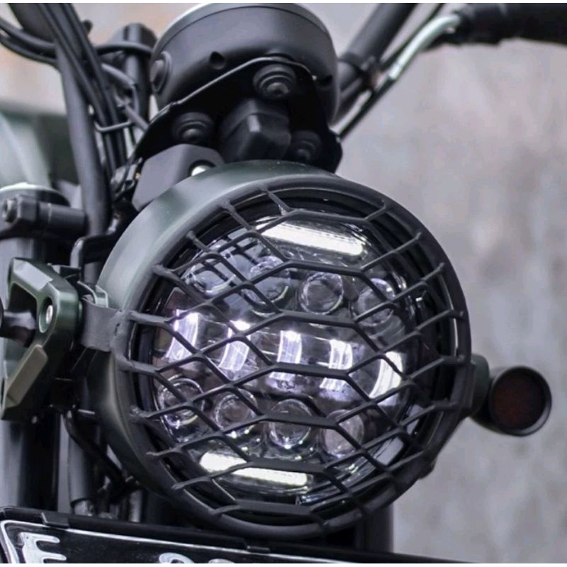 cover lampu yamaha xsr155 gril xsr tralis headlight xsr 155 accecoris xsr