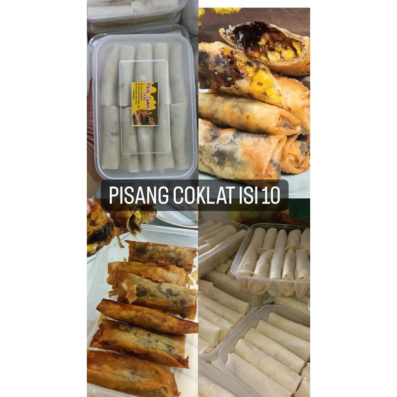 

[FROZEN FOOD] PISANG COKLAT LUMER MALANG SIAP GORENG