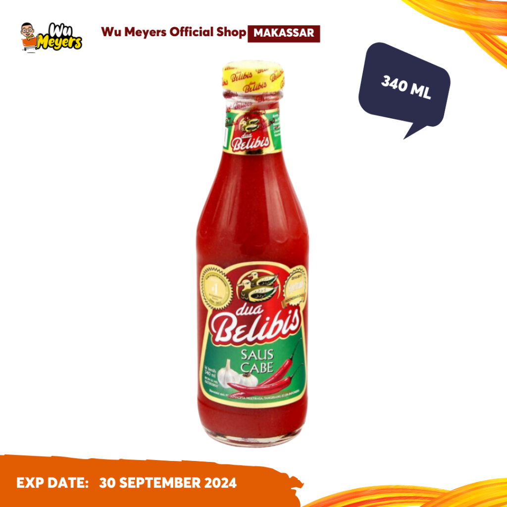 

Saus Cabe Cap Dua Belibis 340 ml / Saos Cabe Dua Belibis - Wu Meyers Makassar