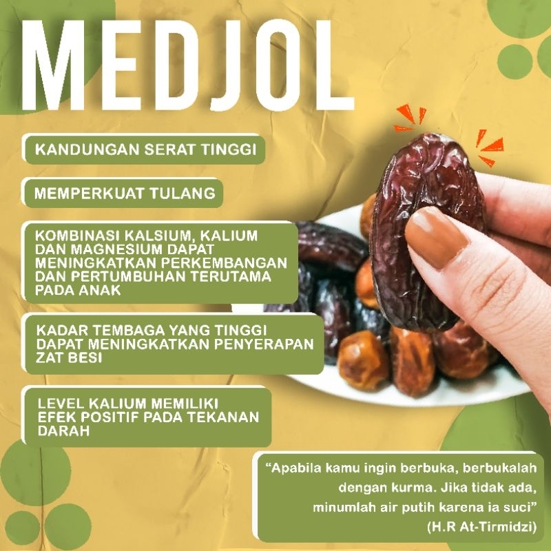 

Kurma Medjol Jumbo Kurma Premium Murah Kurma Palestine 500gr