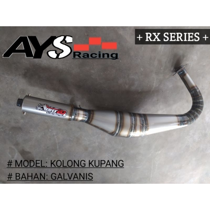 Promo Knalpot kolong rxking kolong Kupang abrt20 knalpot blayer kolong kupang