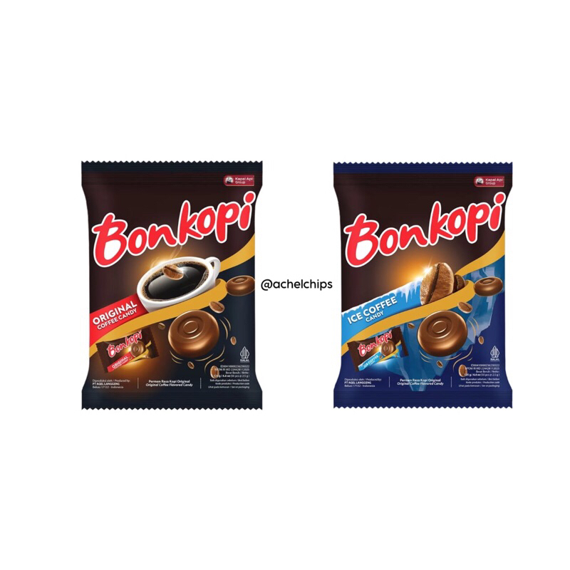 

Bonkopi 'Ice Coffee' dan 'Original Coffee' Candy Bag (50 x 2,5gr)