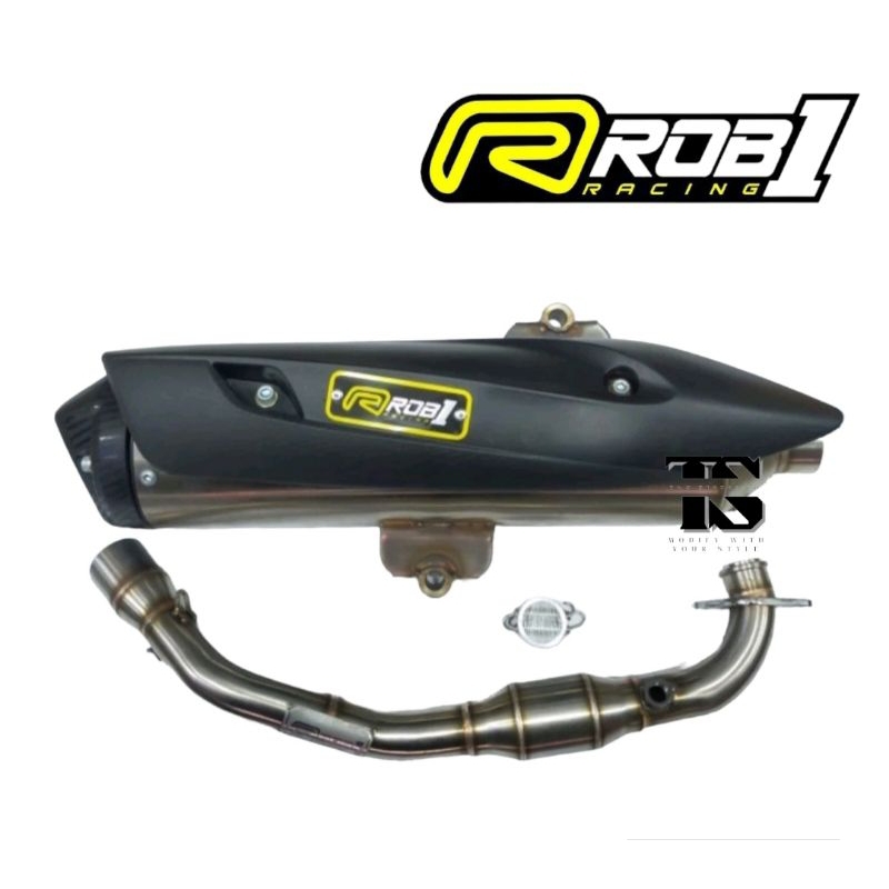 Knalpot Rob 1 PCX 160 V Cup SS Knalpot Rob1 Honda PCX 160 Original Rob1