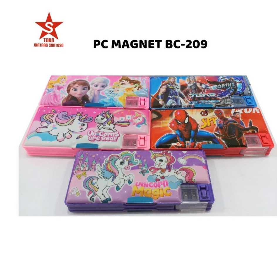 

PC MAGNET BC-209 / Pencil Case Magnet / Kotak Pensil BC-209 / Tempat Pensil