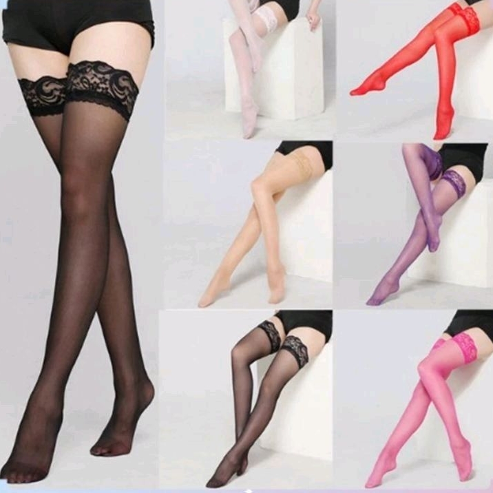 Stokings Sexy Transparan Stocking Legging Lingerie wanita
