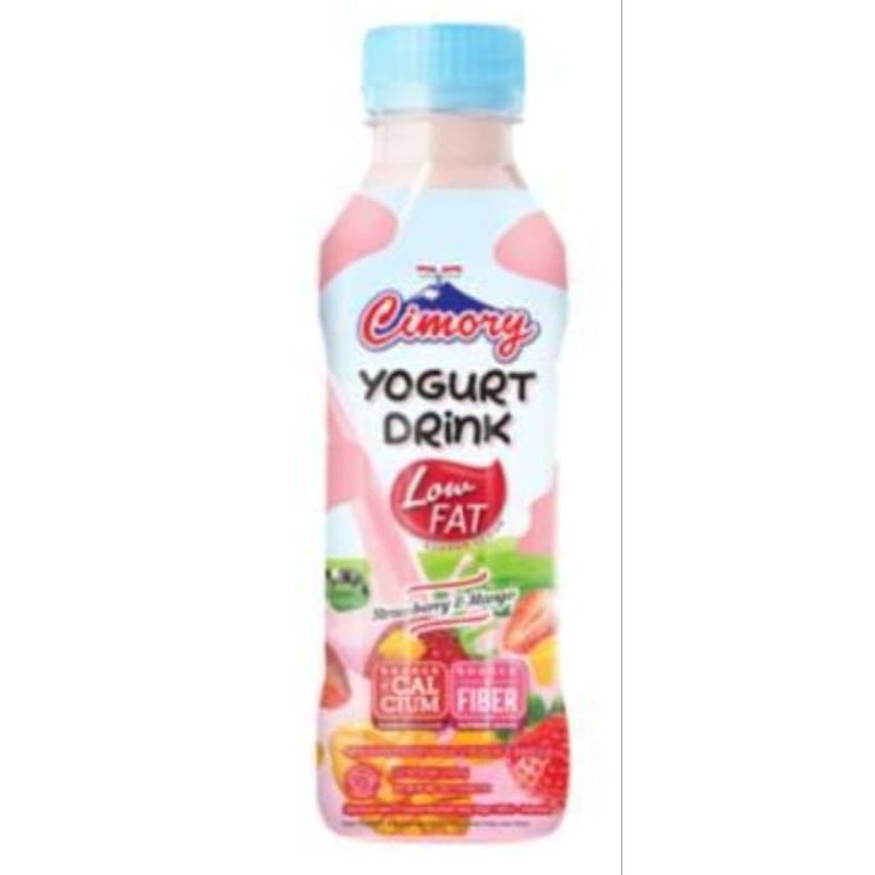 

Cimory Yoghurt Drink Strawberry Mango Low Fat