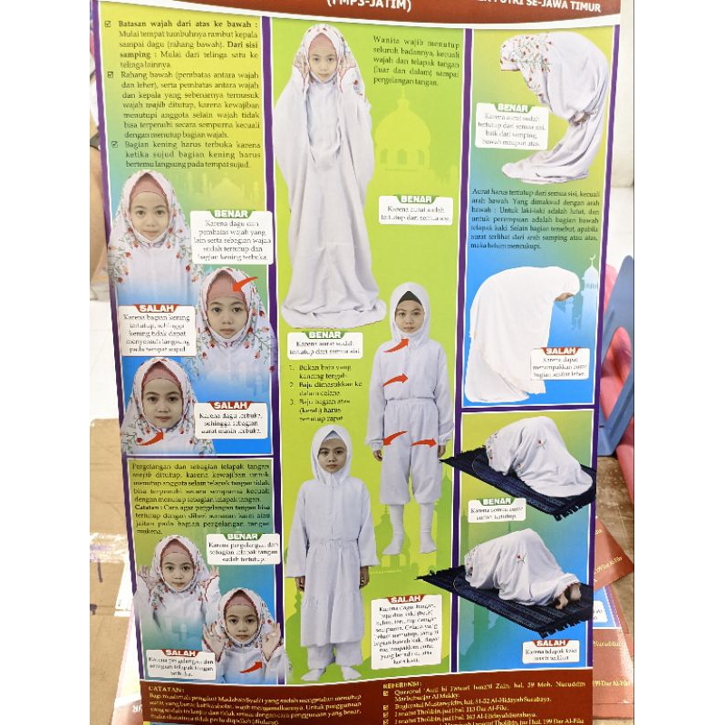 

poster mukena madzhab syafii