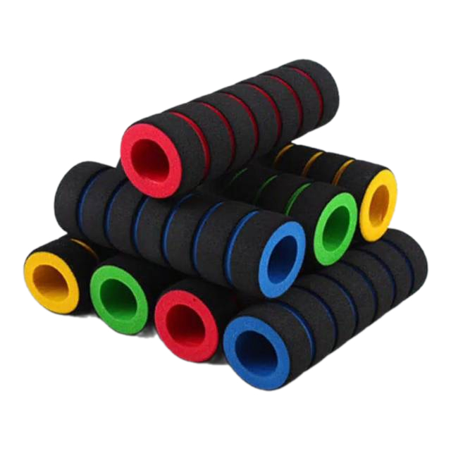 BUSA STANG PENDEK BUSA STANG POTONG WARNA DAN HITAM POLOS / BUSA SPONGE STANG SEPEDA MOTOR GYM DLL W