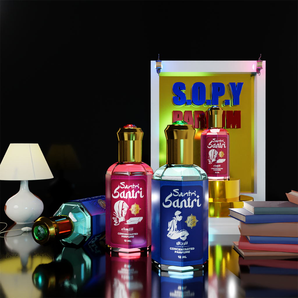 Parfum Non Alkohol Santri Santri (12 ml) Sopy Parfum