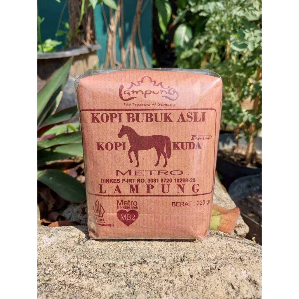 

Kopi Robusta | Bubuk Kopi Kuda Lampung 225g