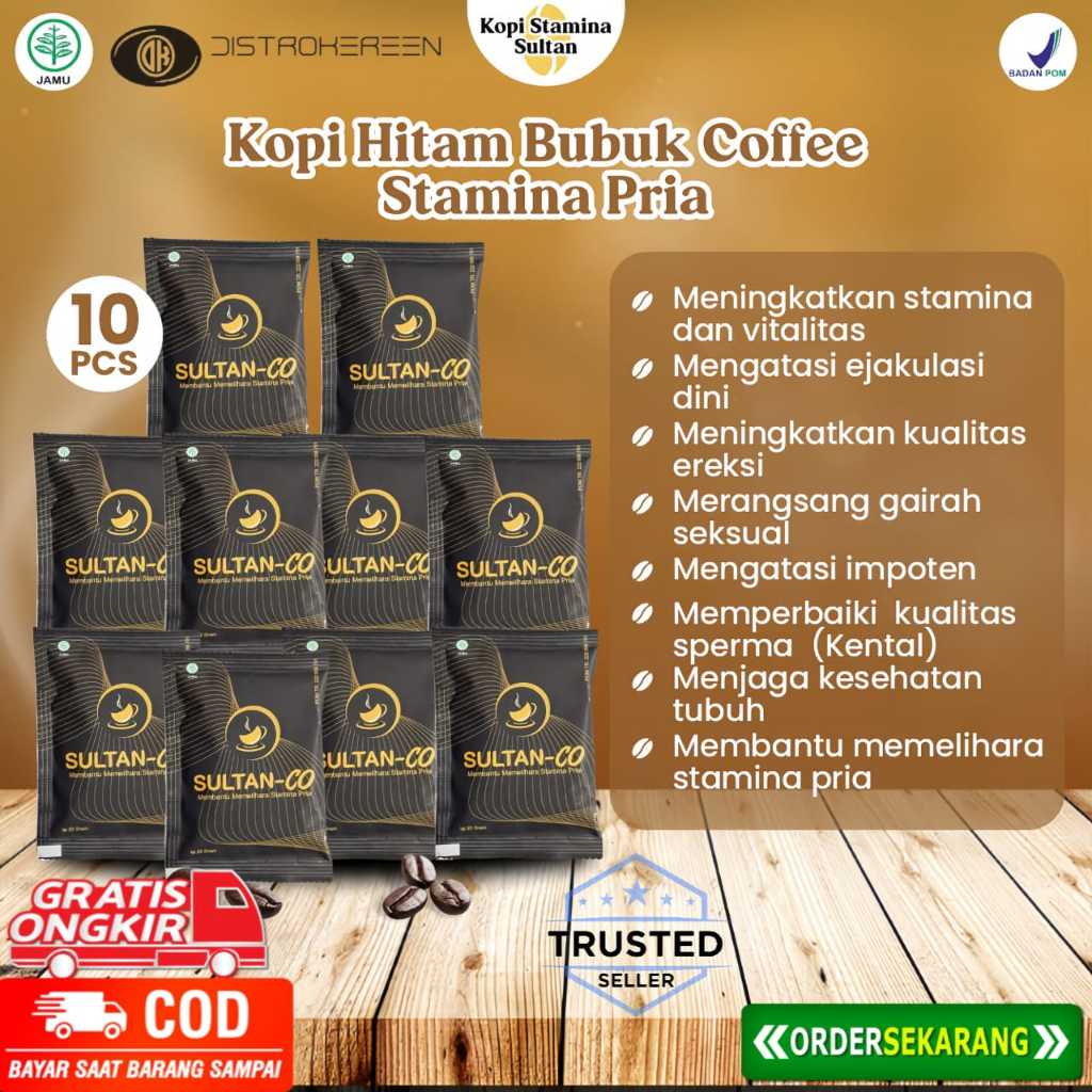 

Kopi Sultan Co Kopi Pria Tahan Lama 1 Box Termurah