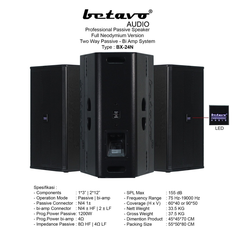 speaker betavo bx24n original . speaker betavo bx 24 n original